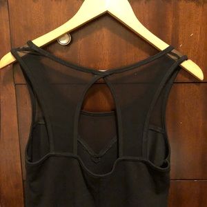 Bodycone Sexy Black Dress with Sheer